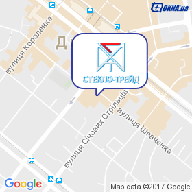 Скло-Трейд на мапі Скло-Трейд на мапі