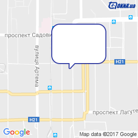 Склоград на мапі