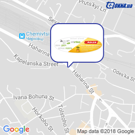 Zhovnirchuk Yu.I. Steko Chernivtsi on the map Zhovnirchuk Yu.I. Steko Chernivtsi on the map