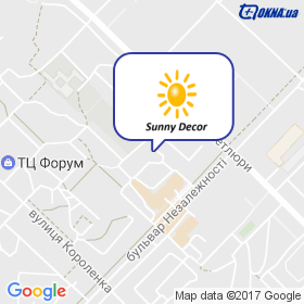 Sunny Decor на мапі Sunny Decor на мапі