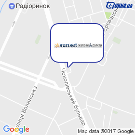 Sunset на мапі Sunset на мапі