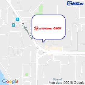 Supermarket Okon on the map