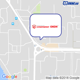 Супермаркет Вікон на мапі Супермаркет Вікон на мапі