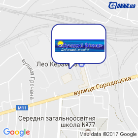 Сучасні Вікна на карте Сучасні Вікна на карте