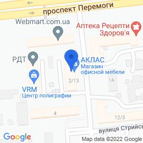 Sluzhba komfortu CVS on the map Sluzhba komfortu CVS on the map