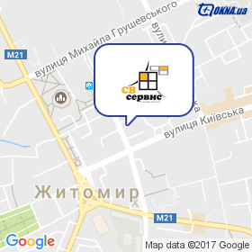 СВ-Сервіс на мапі