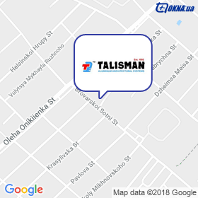 Talisman on the map Talisman on the map
