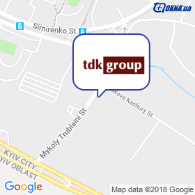 TDK Hrup on the map TDK Hrup on the map