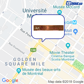 Tech-atelier Inc on the map Tech-atelier Inc on the map