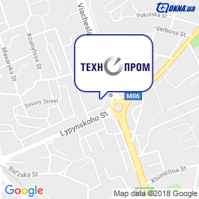 TEKhNOPROM on the map