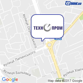 ТЕХНОПРОМ на мапі