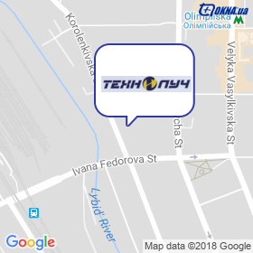 Tekhnopromin on the map Tekhnopromin on the map