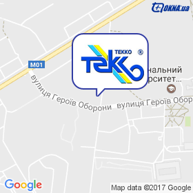 ТД ТЕККО на мапі ТД ТЕККО на мапі