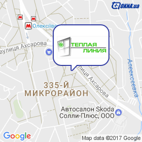 Теплая Линия на карте Теплая Линия на карте