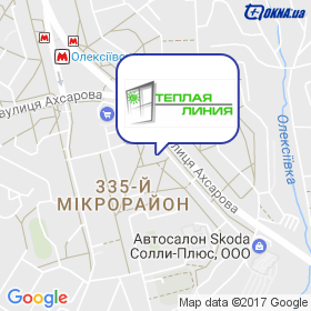 Тепла Лінія на мапі Тепла Лінія на мапі