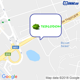 TeploDom on the map TeploDom on the map