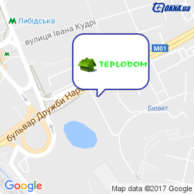 ТЕПЛОДІМ на мапі