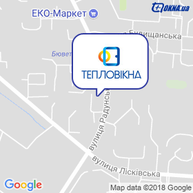 Тепловікна на мапі Тепловікна на мапі