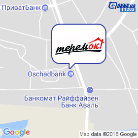 Теремок на мапі Теремок на мапі