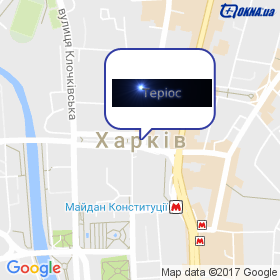 Теріос на мапі Теріос на мапі