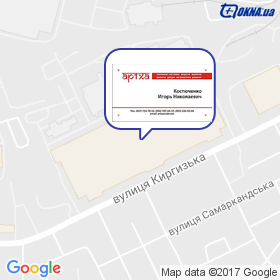 ТЕТРА СТИЛЬ. AZIMUT на мапі ТЕТРА СТИЛЬ. AZIMUT на мапі