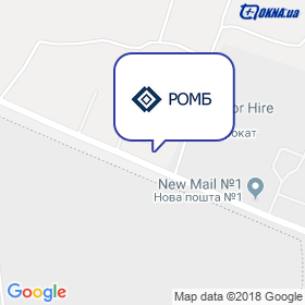 Romb on the map Romb on the map