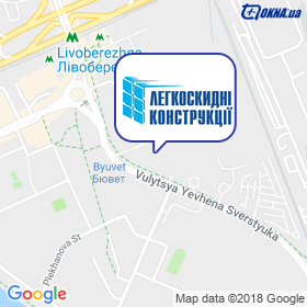 Lehkoskydni konstruktsiyi on the map Lehkoskydni konstruktsiyi on the map