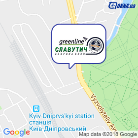 TPO "Slavutych" on the map TPO "Slavutych" on the map