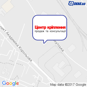 Центр кріплень на мапі Центр кріплень на мапі