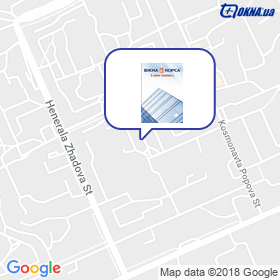 Okna Korsa on the map Okna Korsa on the map