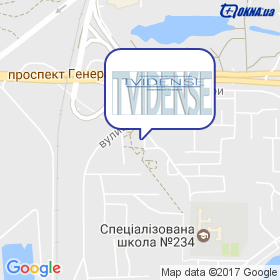 ТВИДЕНС на карте