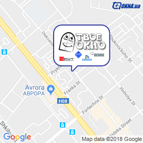 TVOE OKNO on the map