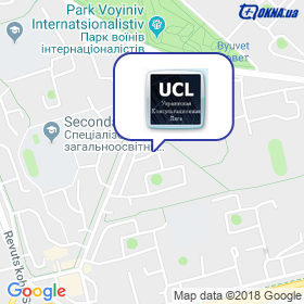 Ukrainska Konsultatsiina Liha UCL on the map