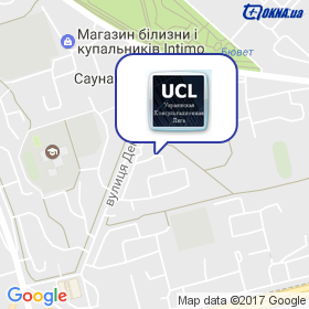 Украинская Консультационная Лига UCL на карте