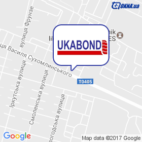 UKABOND на мапі