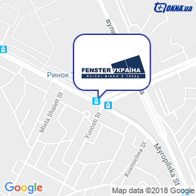 Fenster-Ukrayna on the map Fenster-Ukrayna on the map