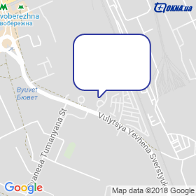 Ukrbudresursy on the map Ukrbudresursy on the map