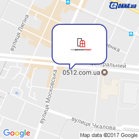 УкрДисконтПласт на карте УкрДисконтПласт на карте