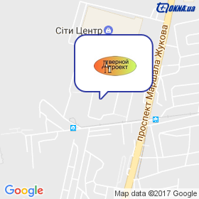 Дверний проект на мапі Дверний проект на мапі