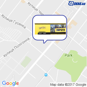 УКРОТК на мапі УКРОТК на мапі
