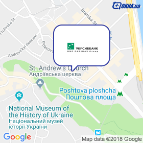 UKRSIBBANK on the map UKRSIBBANK on the map