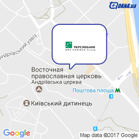 УкрСиббанк на карте