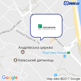 УкрСиббанк на мапі