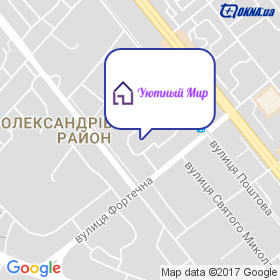 Затишний Світ на мапі Затишний Світ на мапі