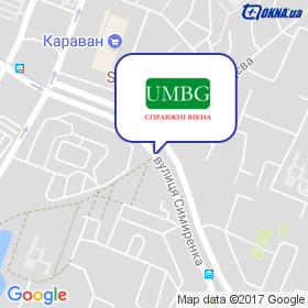 UMBG на мапі UMBG на мапі
