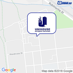 Unykhaus on the map Unykhaus on the map