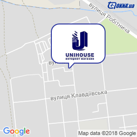 Уніхаус на мапі