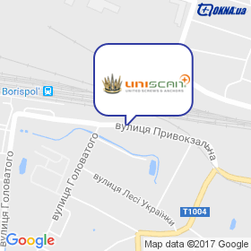 УніСкан УКРАЇНА на мапі УніСкан УКРАЇНА на мапі