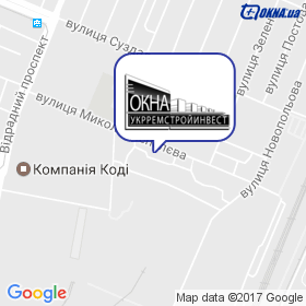 УКРРЕМСТРОЙИНВЕСТ на карте