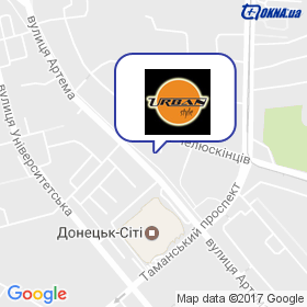 Urban Style на мапі Urban Style на мапі